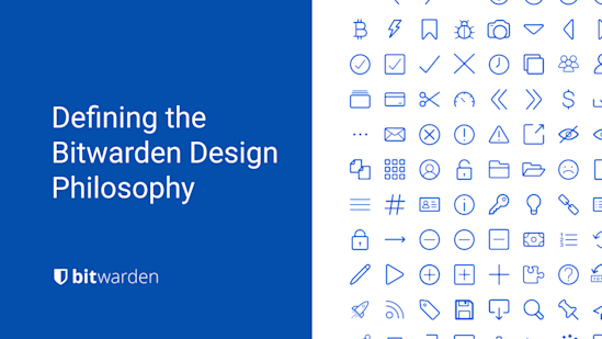 Defining the Bitwarden Design Philosophy