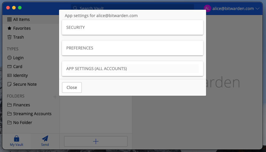 Desktop App Preferences