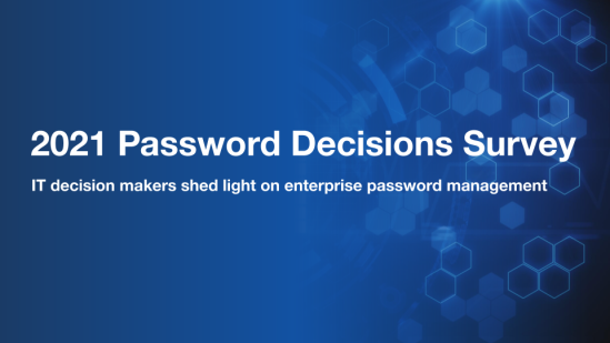 Bitwarden introduces 2021 Password Decisions Survey