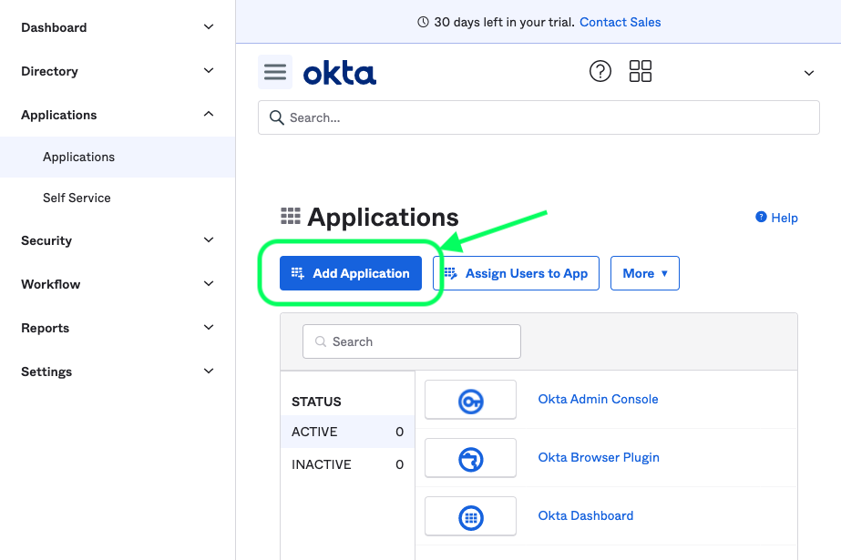 Add Application