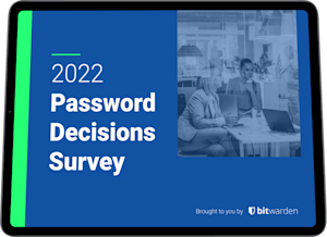 2022 Password Decisions Survey Hero