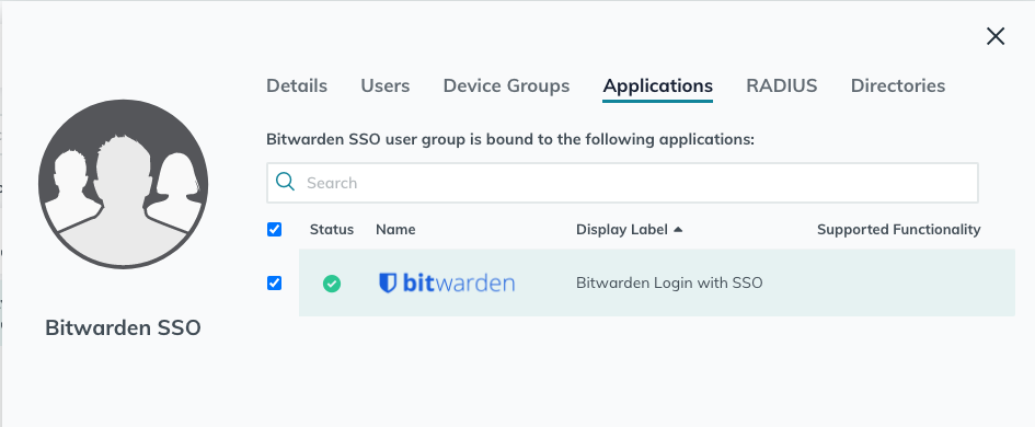 Bind App Access