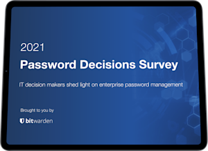 Survey 2021 Password Decisions
