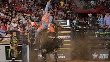 Salgado wins Saturday’s qualifier round of PBR Ty Murray Invitational ...