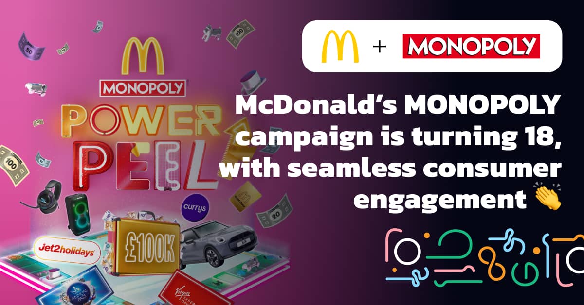 McDonald's iconic MONOPOLY campaign is turning 18, with seamless consumer engagement at its finest