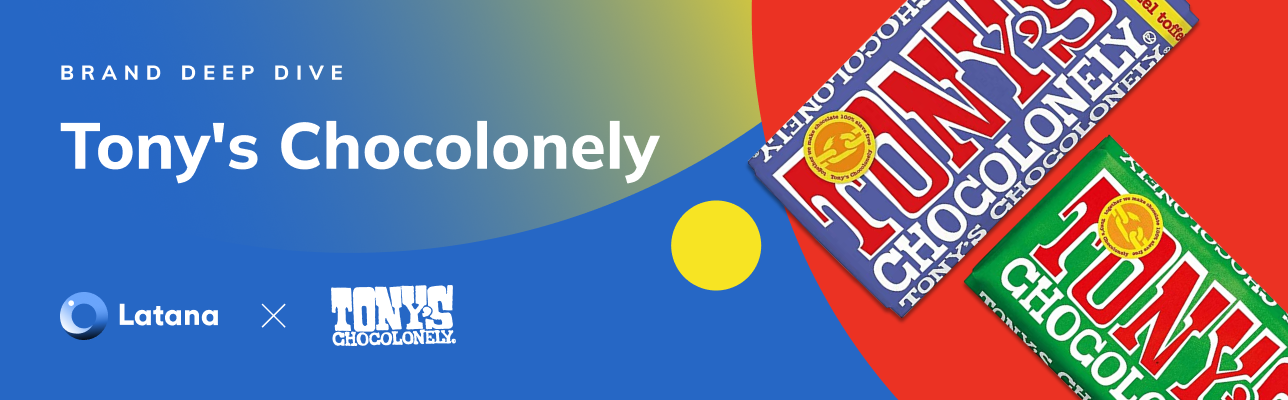 Latana x Tony's Chocolonely with chocolate bars (Cover Image)