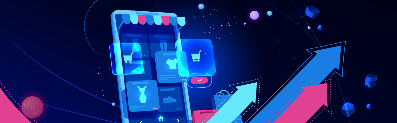 Illustration of a phone with icons and arrows flying under (cover image)