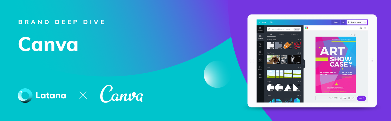 Latana x Canva with image of desktop (Cover Image)