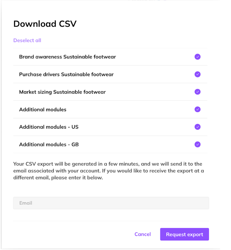 select-csv-studies