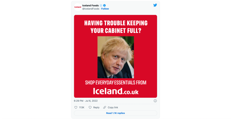 Iceland Boris Johnson Resignation