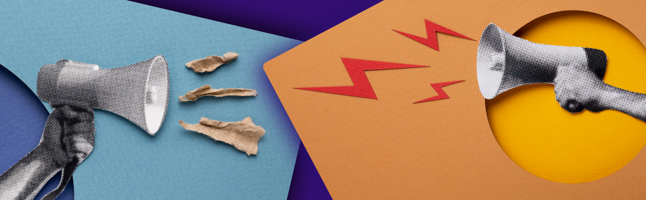 Collage of loudspeakers [Cover Image]