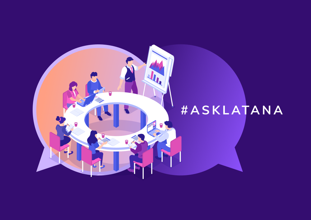 Illustration showing a person presenting to a group of people (Thumbnail)