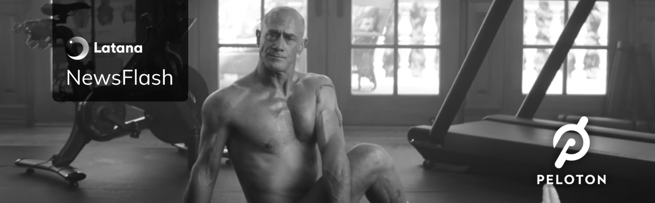 Christopher Meloni in Peloton's ad (cover image)