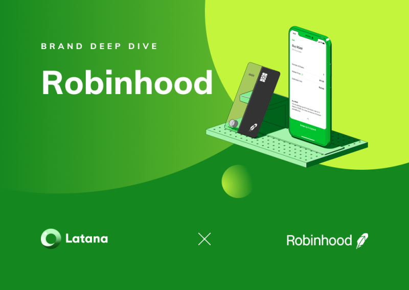Latana x Robinhood logos with illustration of phone (Thumbnail)