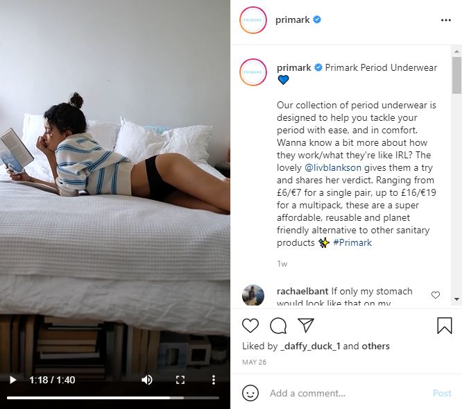 We tried out Primark's budget-friendly period underwear that