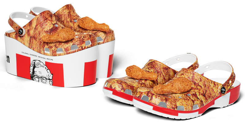 KFC-themed Crocs