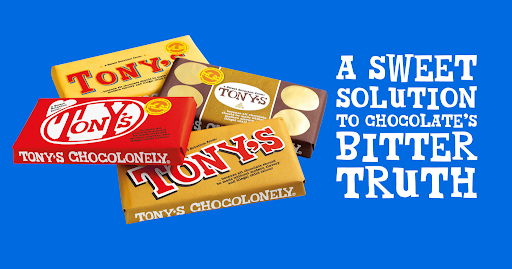 Tony's Chocolonely Sweet Solution Chocolate Bars