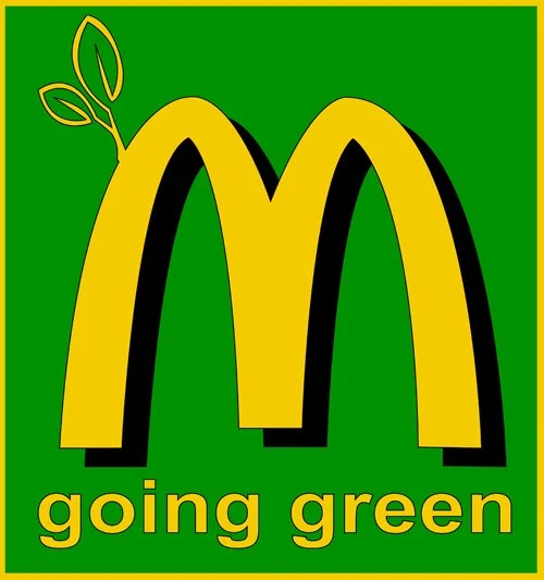 greenwashing McDonald's