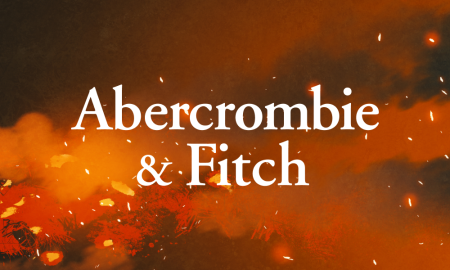 Abercrombie & Fitch logo with fire behind (thumbnail)