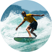 Rounded frame surf brands