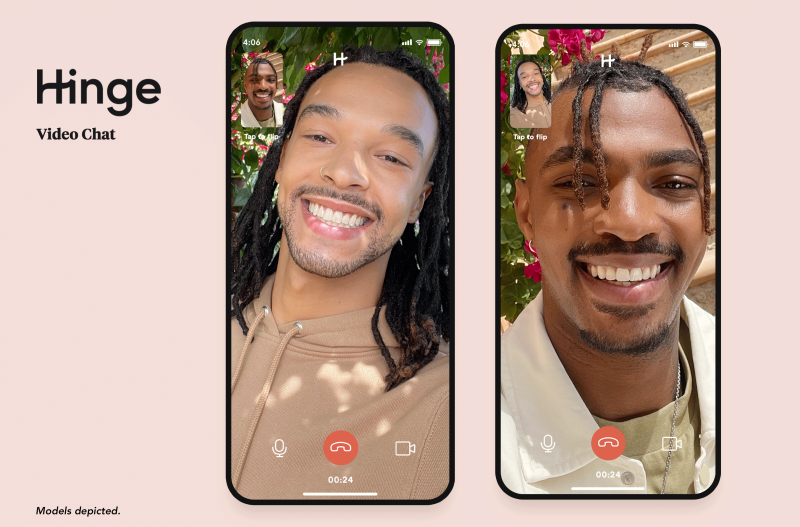Screenshot of Hinge App Video Chat [Article Image]
