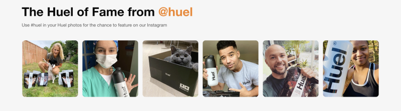 Huel of Fame screen shot