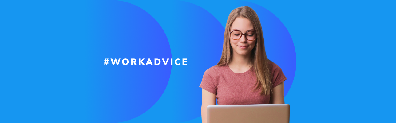 A woman sitting in front of her laptop (Cover Image)