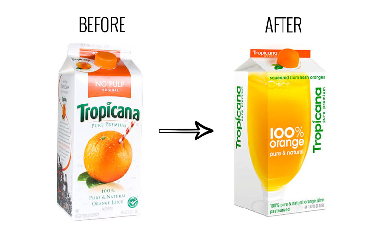 Tropicana rebrand