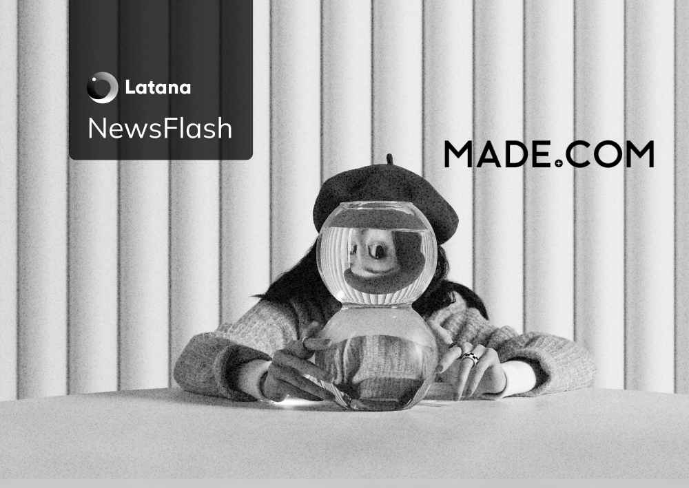 Woman looking through a fish bowl [Thumbnail]