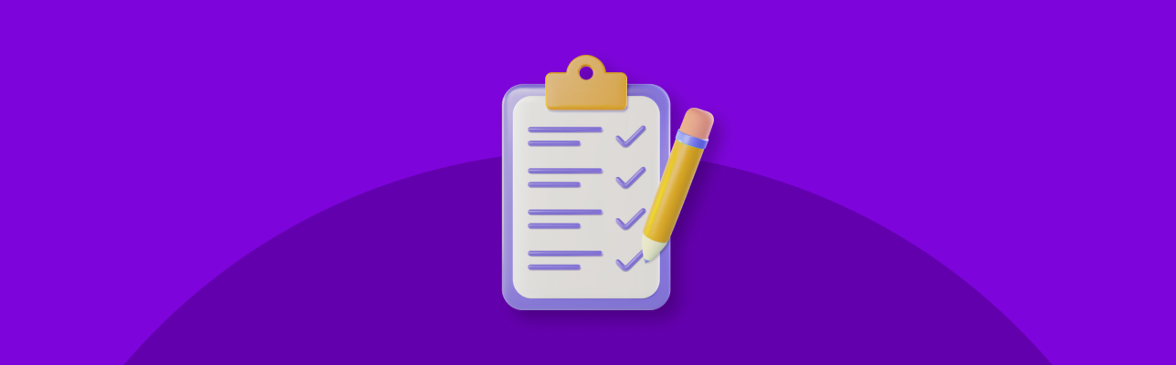 Illustration of a clipboard with a list and pencil (cover image)