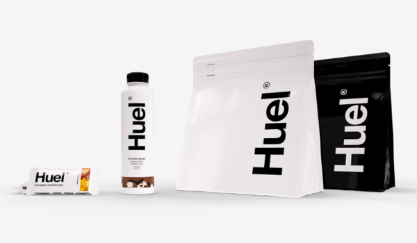 Huel Products on a white background
