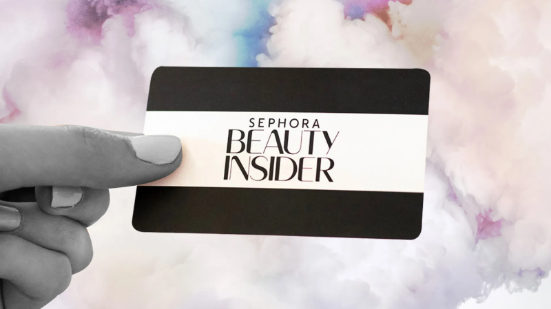 The Beauty Insider Sephora card