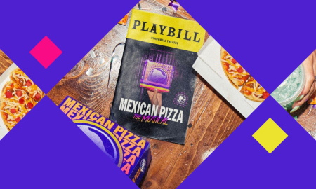 Image of Taco Bell's Mexican Pizza Playbill (thumbnail)