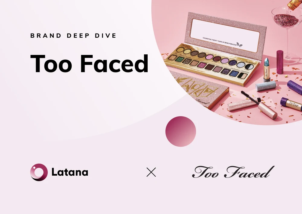 Latana x Too Faced Logos with makeup (Thumbnail)