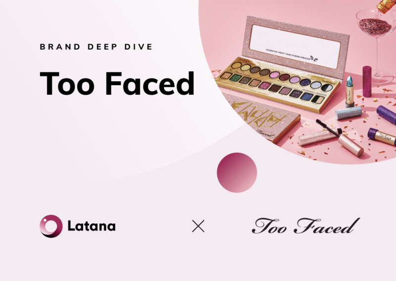 Latana x Too Faced Logos with makeup (Thumbnail)