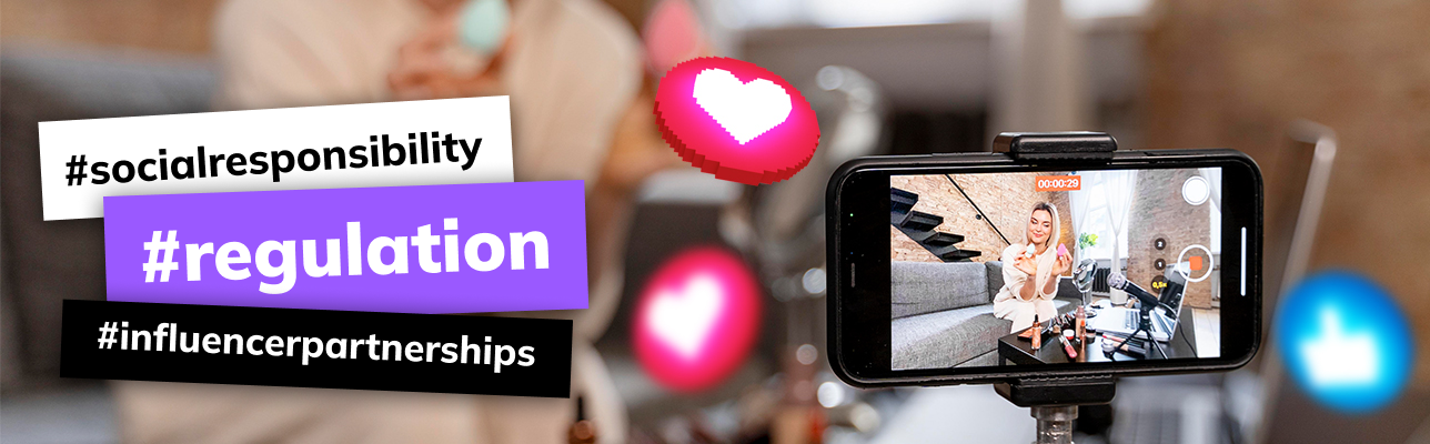 Image of a phone recording a women with text and icons (cover image)