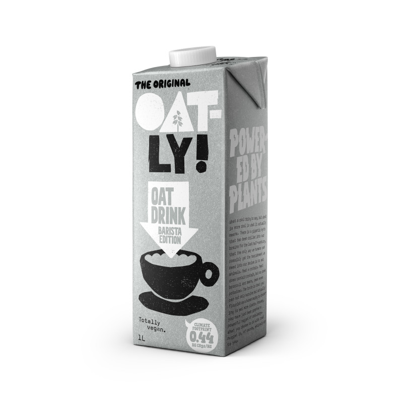 Image of Oatly Barista package [Article Image]