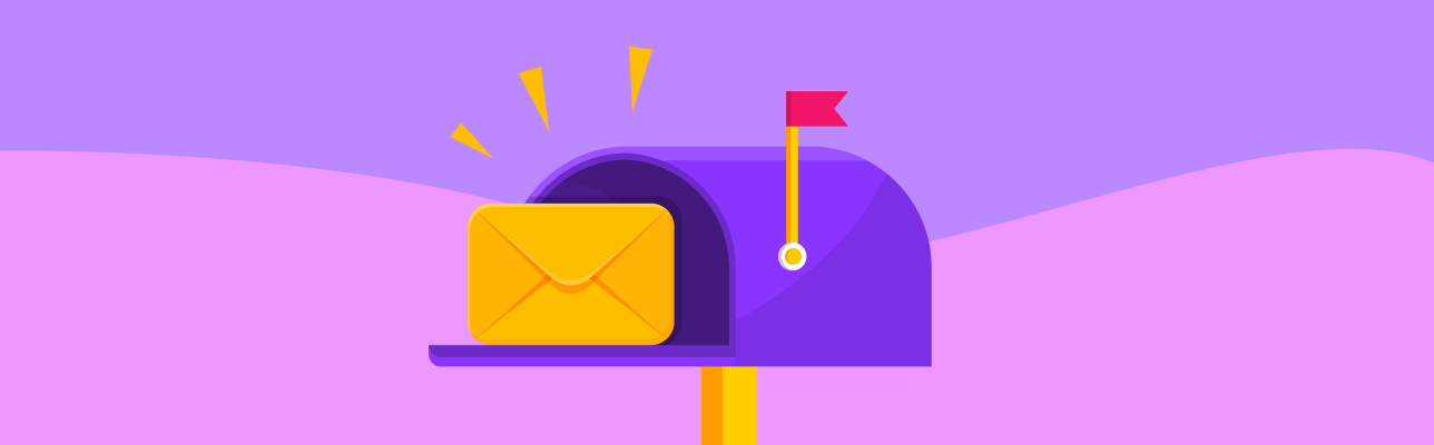Illustration of mail in a mailbox (Cover Image)