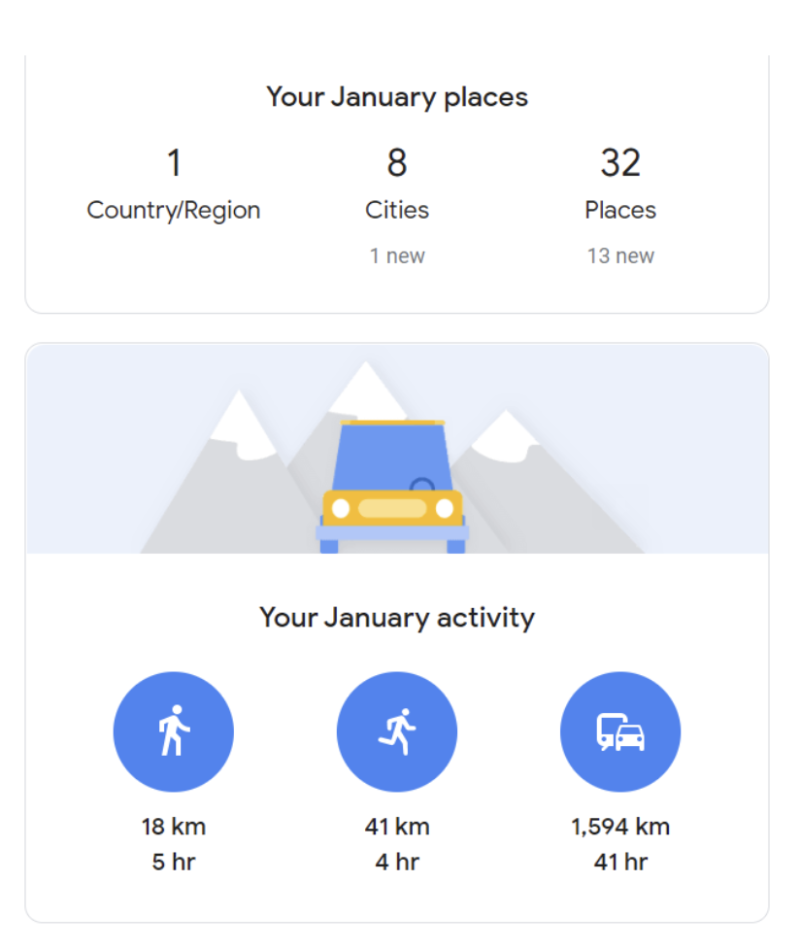 Screenshot of Google Maps Newsletter