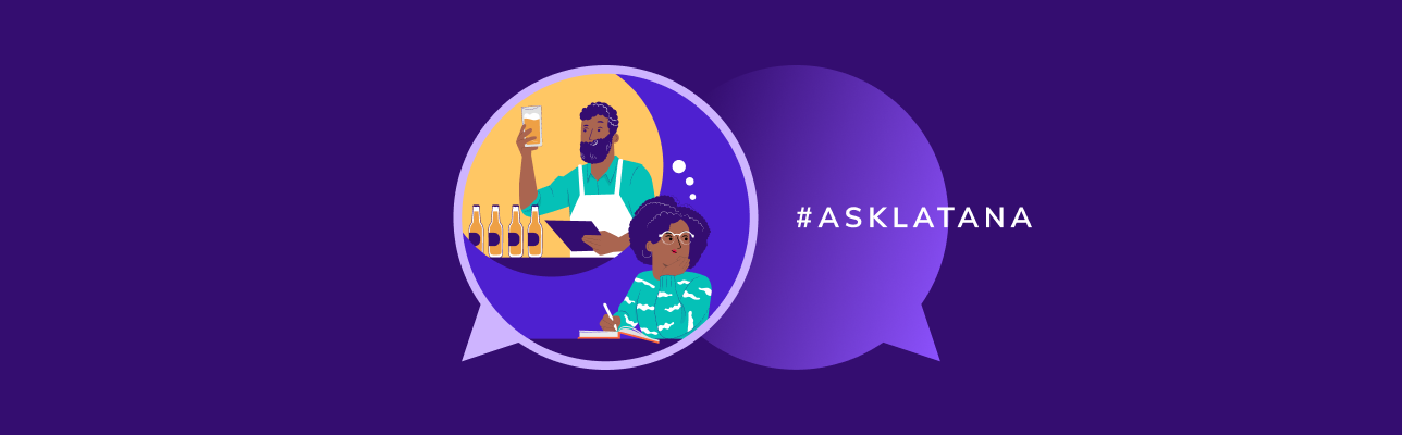 A woman seeing a man holding a beer in a thought bubble (Cover Image)