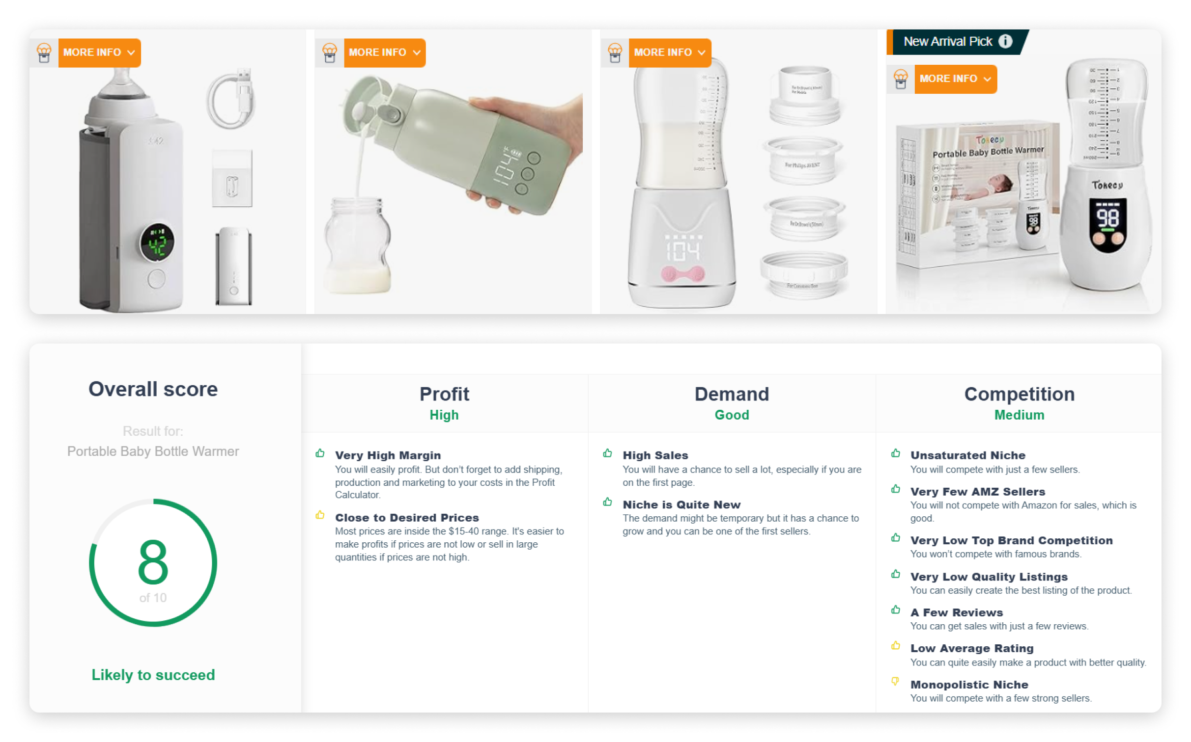 Portable Baby Bottle Warmer