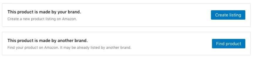 Create new product listings on Amazon and include them in your Shopify store