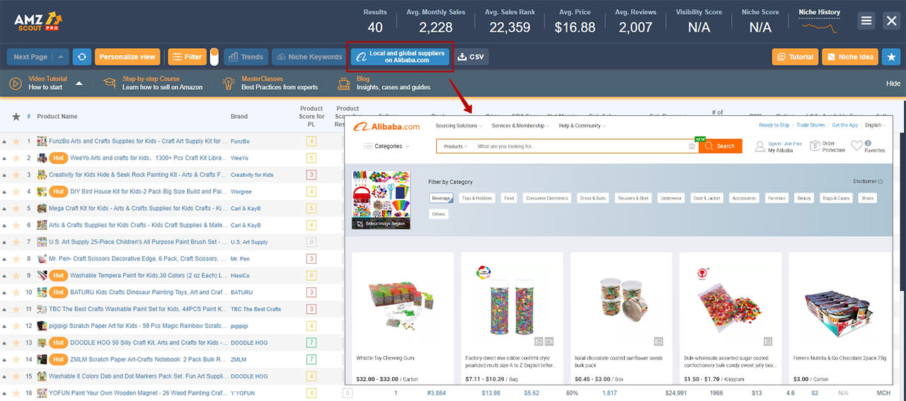 How to find China products to import on Alibaba