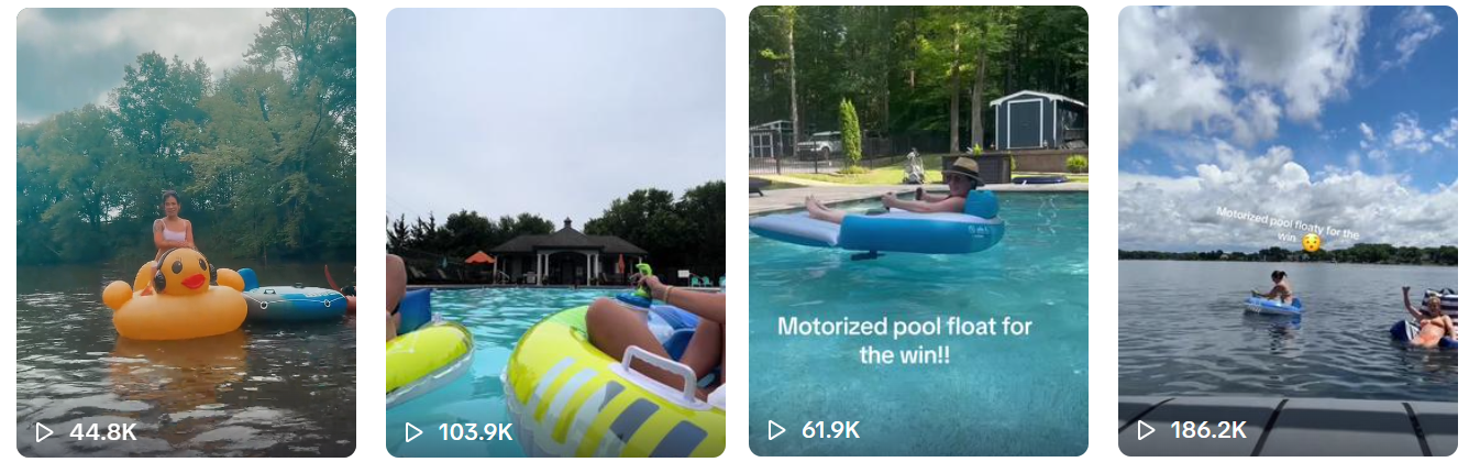 Motorized floats are one of the trends in summer 2025 Motorized floats are one of the trends in summer 2025