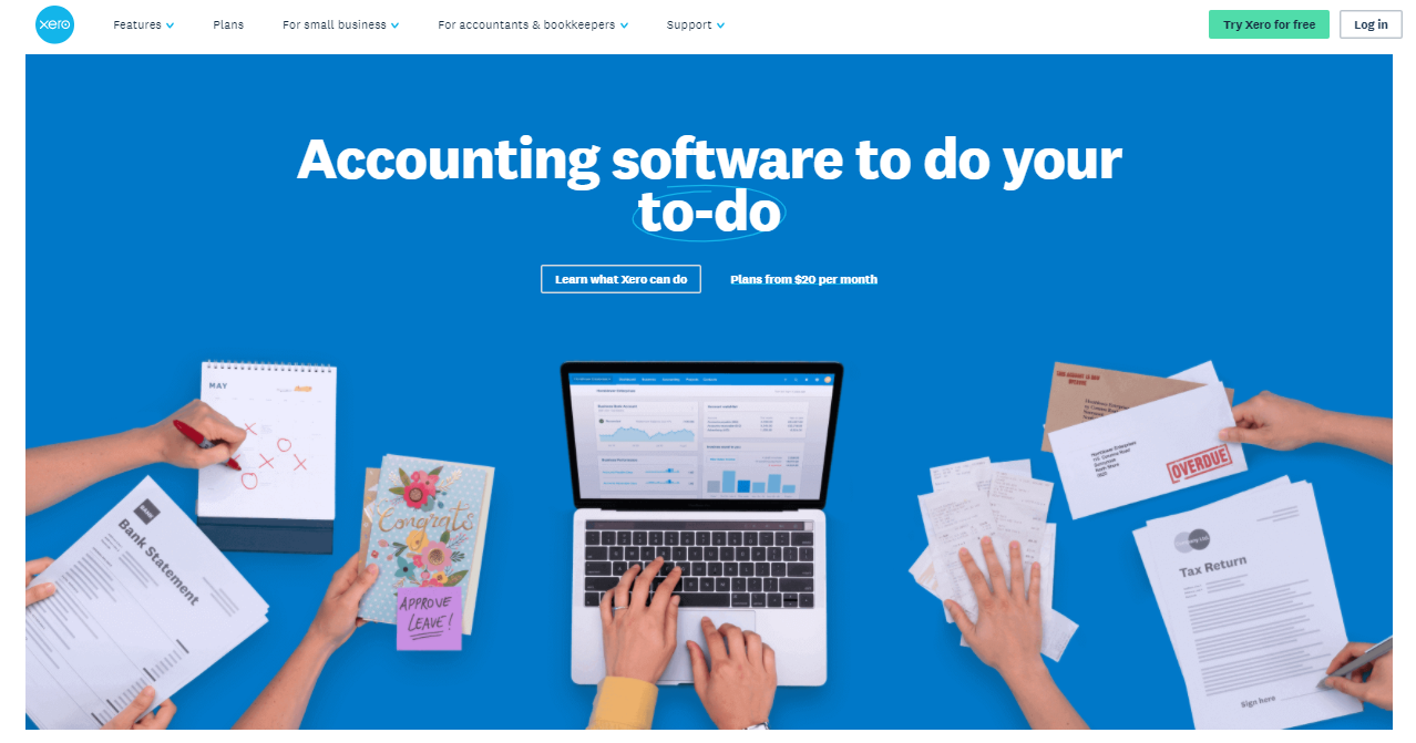 Bookkeeping software such as Xero screenshot. Such software is essential for any Amazon seller.