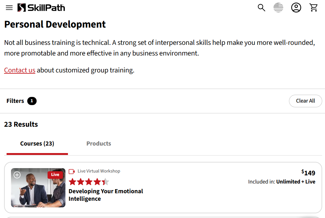 SkillPath personal development training courses