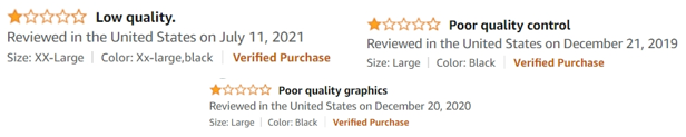 Negative reviews Check negative reviews