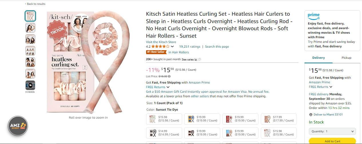 TikTok Viral: heatless curling set TikTok Viral: heatless curling set