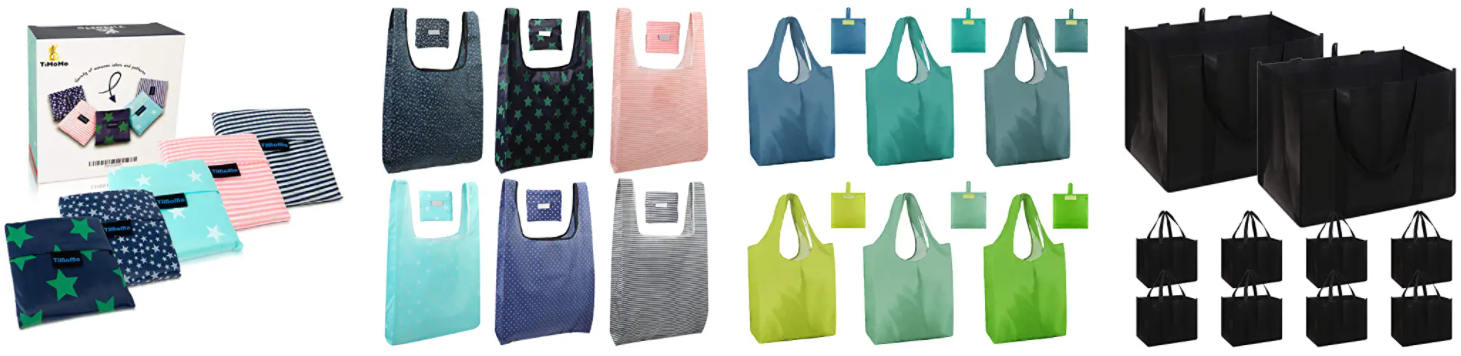 Best products to sell online in 2022 - reusable grocery bags