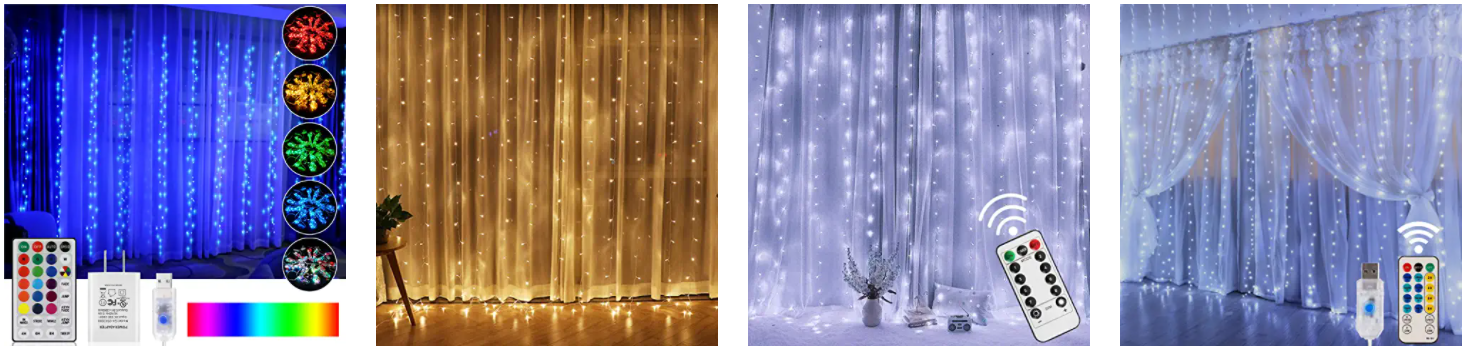 Best electronics dropshipping products - LED window curtain